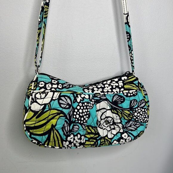 Vera Bradley Island Blooms Bundle of Two! Frannie Bag + Wallet - Picture 5 of 10